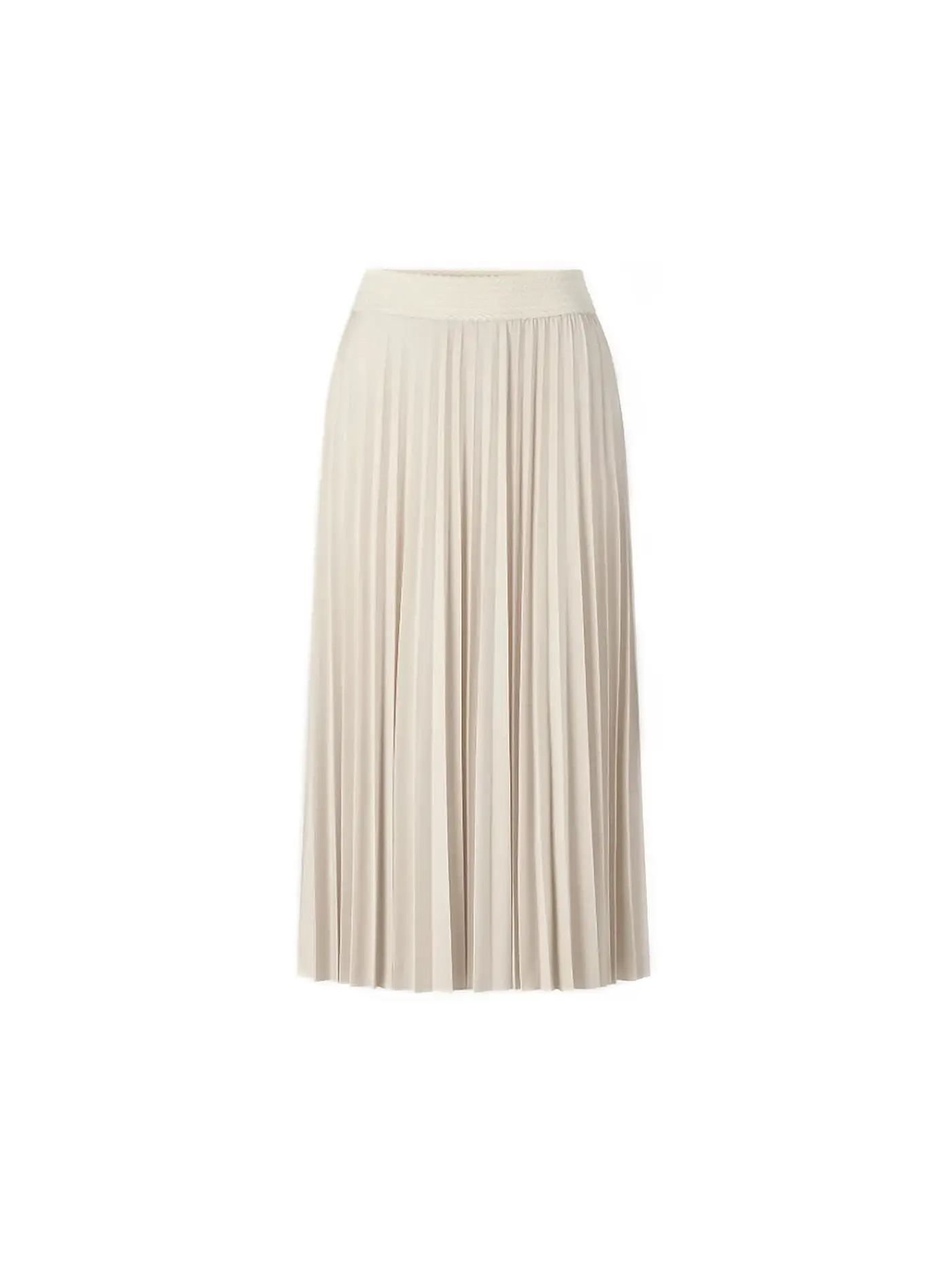 RICH & ROYAL | Plisseerock | beige
